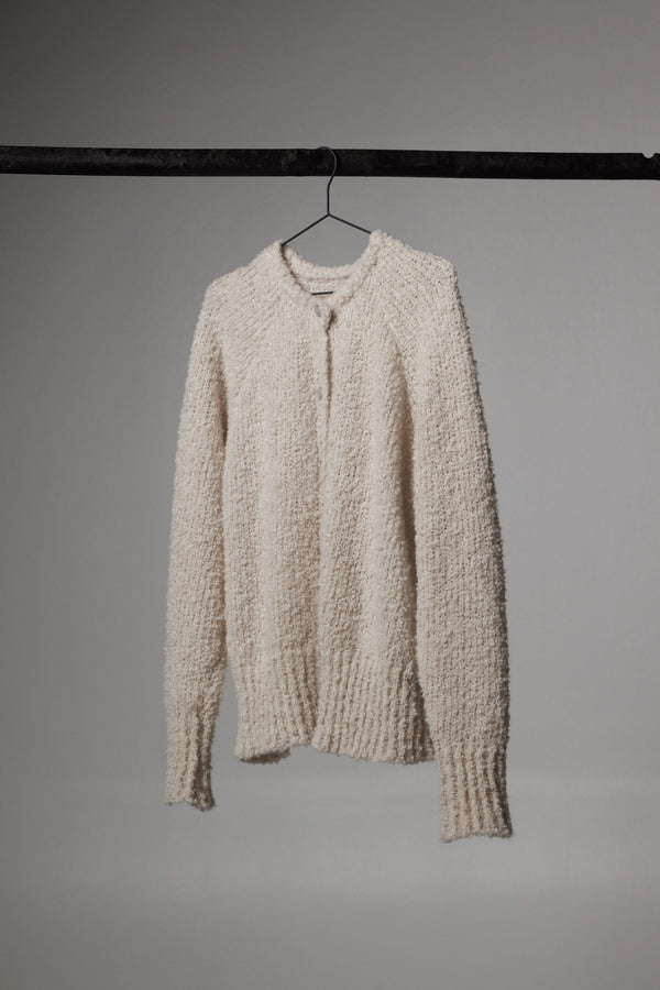 Boucle Cardigan Ecru