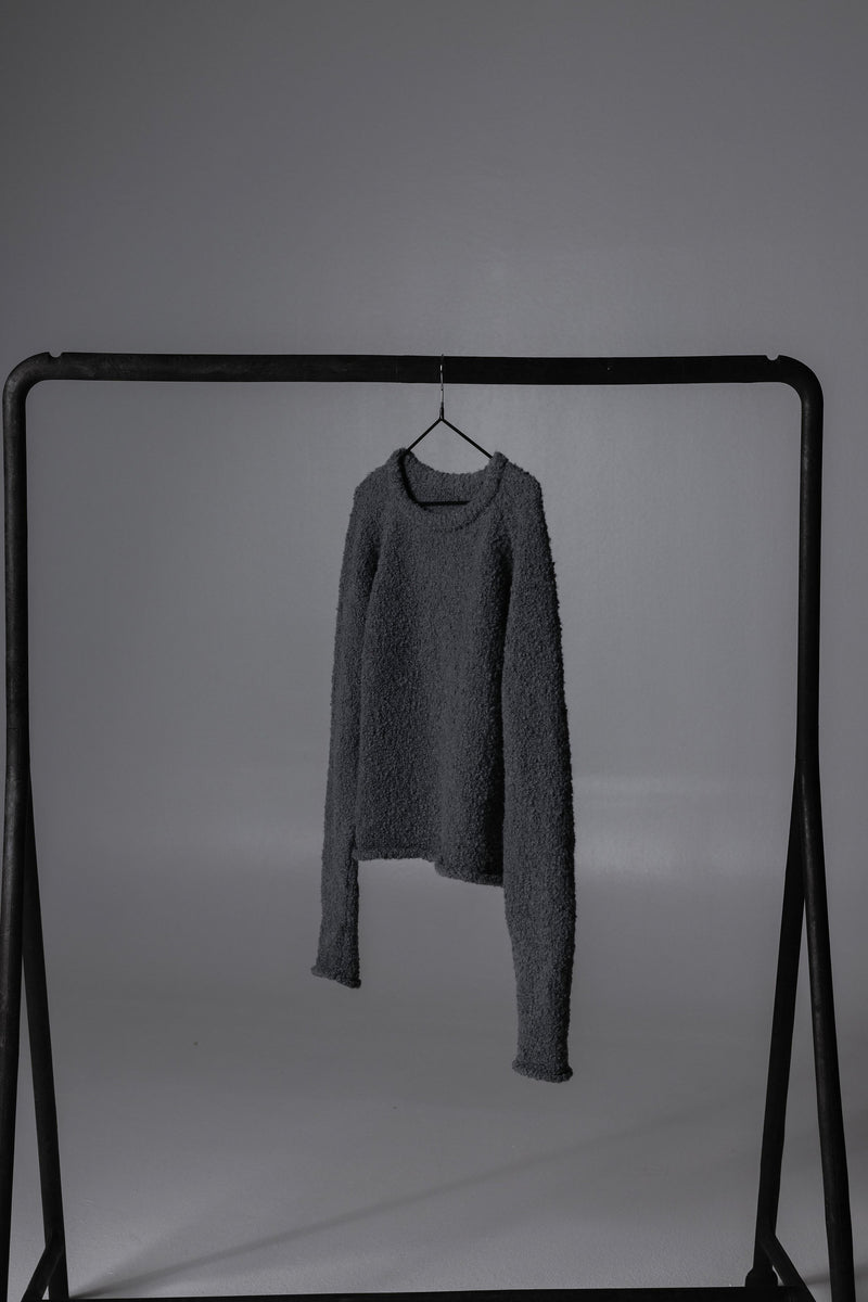 Boucle Sweater Dark Grey